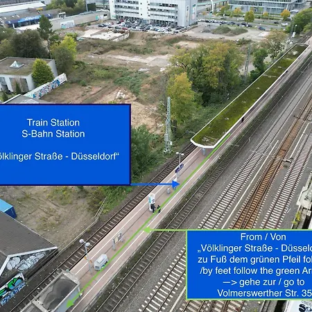 Apartmán 4* Boutique Zimmer Am Hafen + Oepnv & Tg